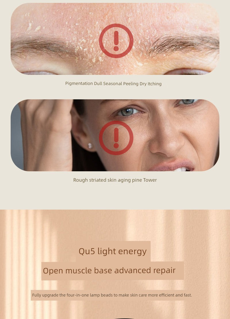 Led Red Blue Light Infrared For Home Mask Spectrometer Photon Skin Rejuvenation Color Light Silicone Lamp Mask Beauty