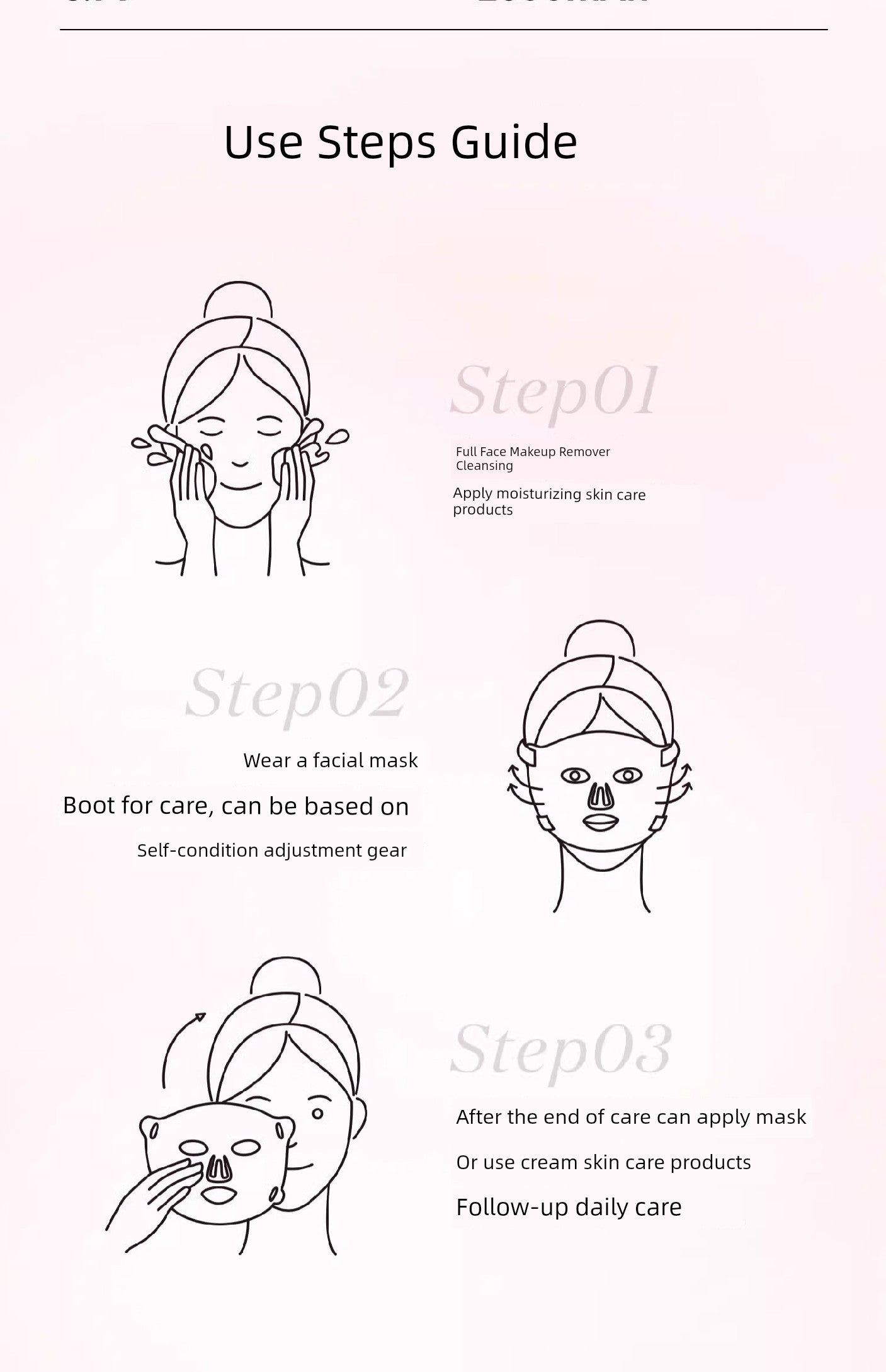 Koshijia Skin Rejuvenation Red Light Beauty Instrument Mask