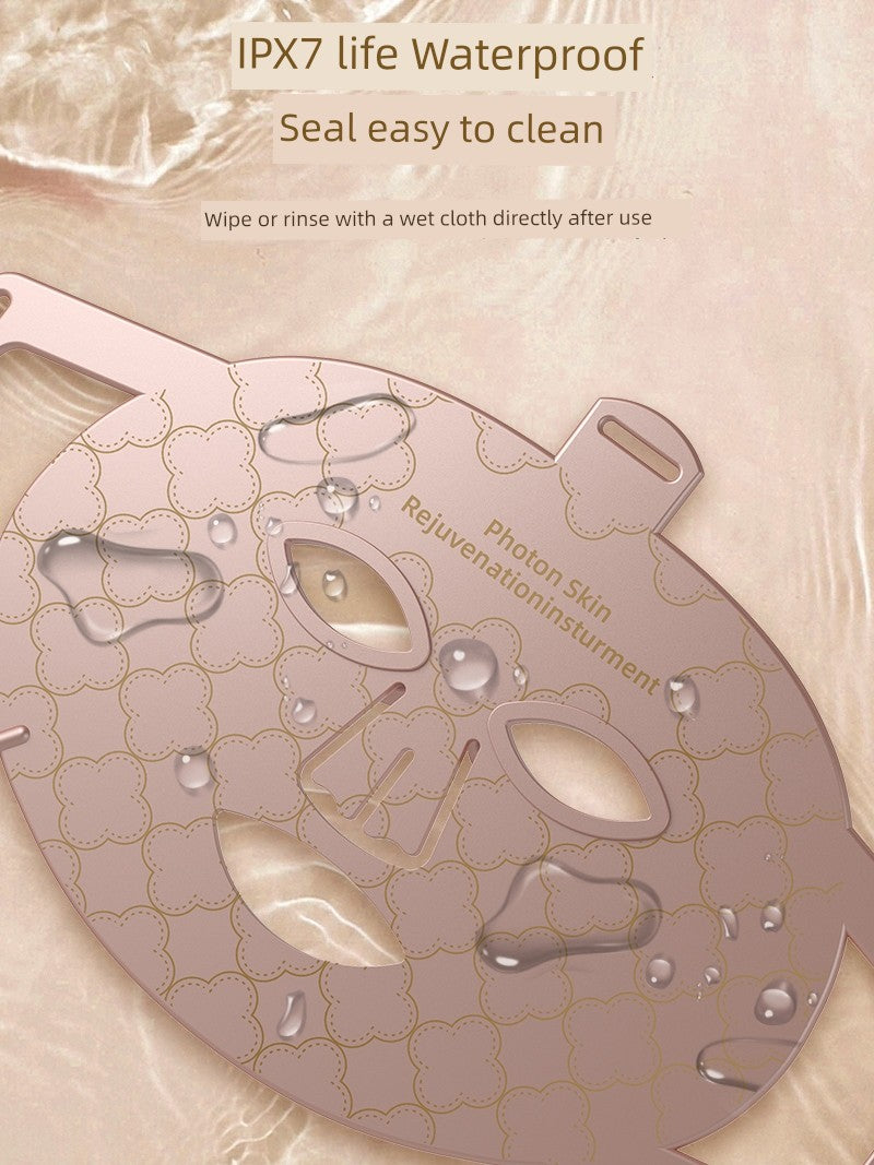 Led Red Blue Light Infrared For Home Mask Spectrometer Photon Skin Rejuvenation Color Light Silicone Lamp Mask Beauty