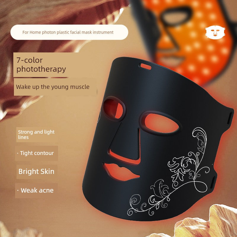 Led Red Blue Light Infrared For Home Mask Spectrometer Photon Skin Rejuvenation Color Light Silicone Lamp Mask Beauty