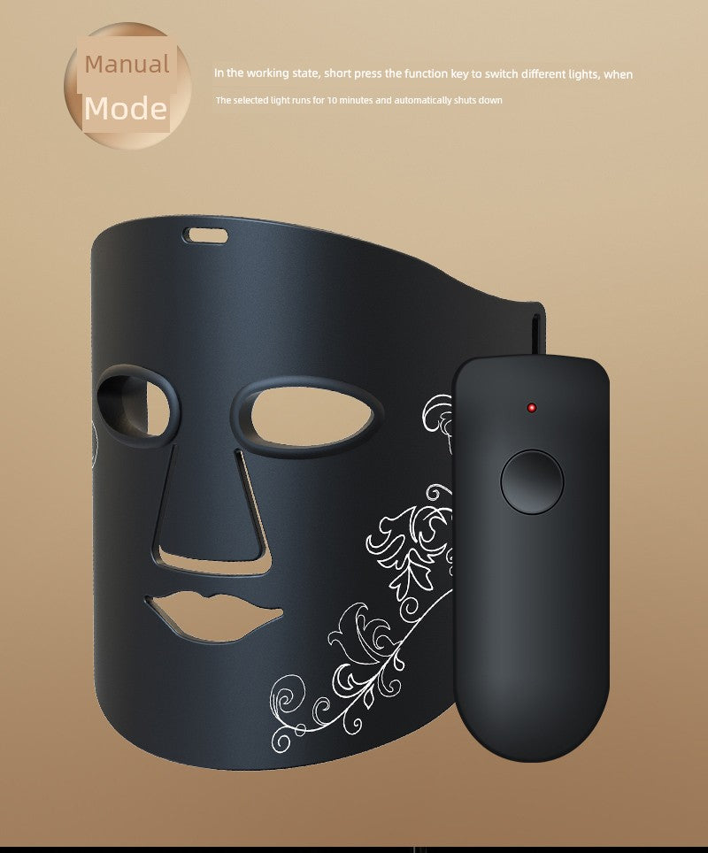 Led Red Blue Light Infrared For Home Mask Spectrometer Photon Skin Rejuvenation Color Light Silicone Lamp Mask Beauty