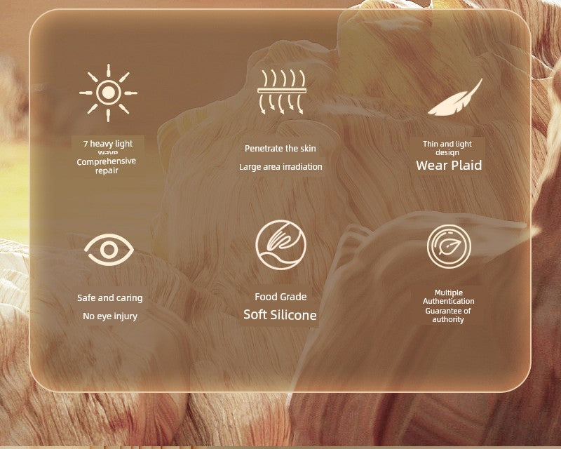 Led Red Blue Light Infrared For Home Mask Spectrometer Photon Skin Rejuvenation Color Light Silicone Lamp Mask Beauty