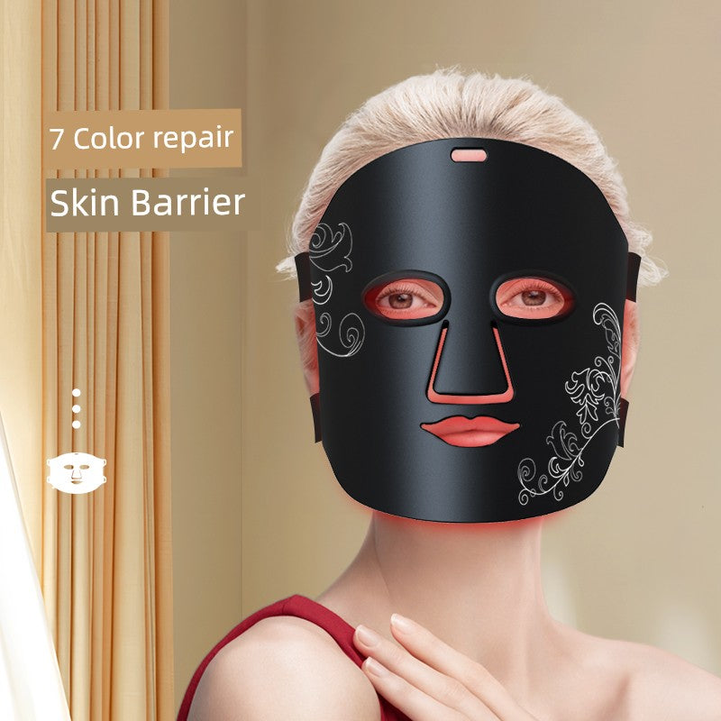 Led Red Blue Light Infrared For Home Mask Spectrometer Photon Skin Rejuvenation Color Light Silicone Lamp Mask Beauty