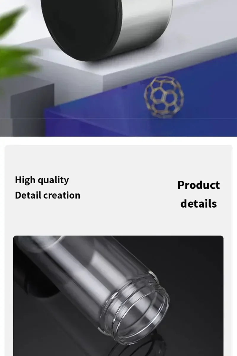 Rich Hydrogen Oxygen Water Cup H2 Inhalation Device Water Bottle SPE PEM Dual Chamber Maker Lonizer Healthcare Water Cup