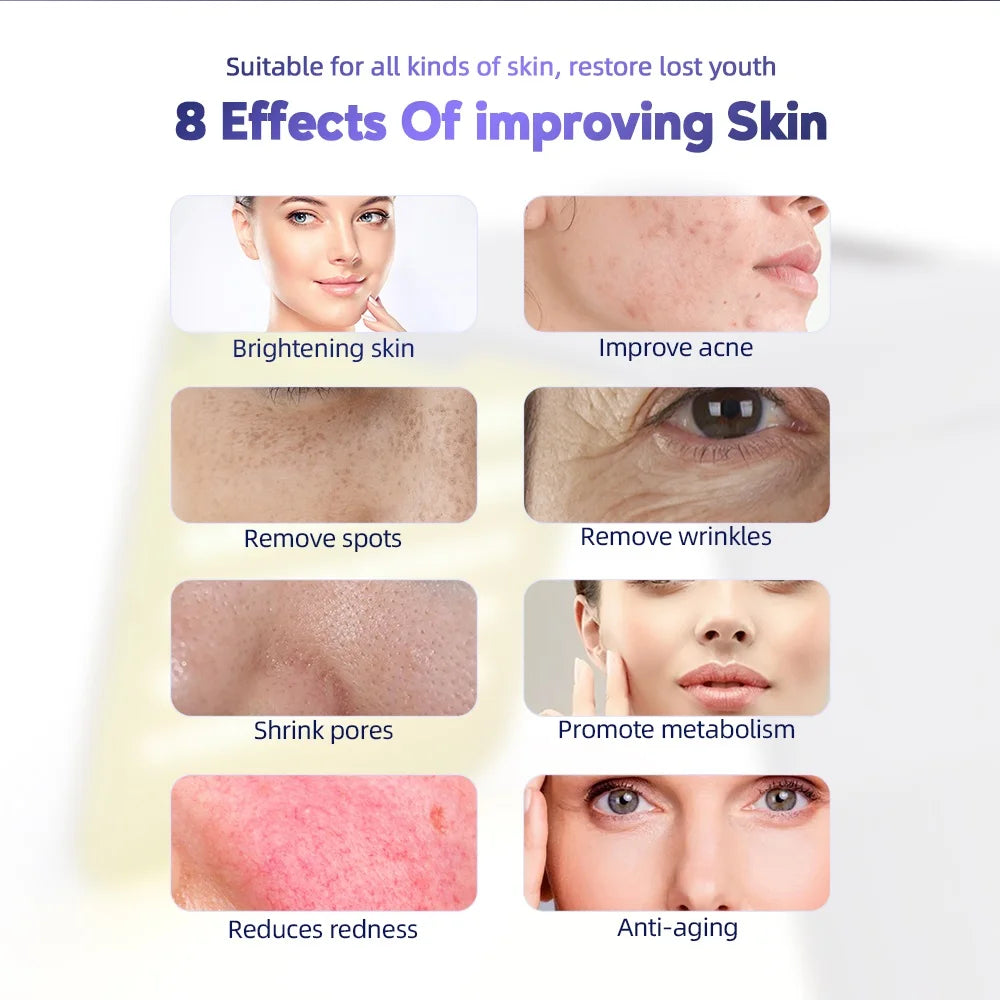 7 Colors LED Mask PDT Nano Water Sprayer Skin Rejuvenation Photon Therapy Lamp Red Blue Light Home SPA Skin Care Tools