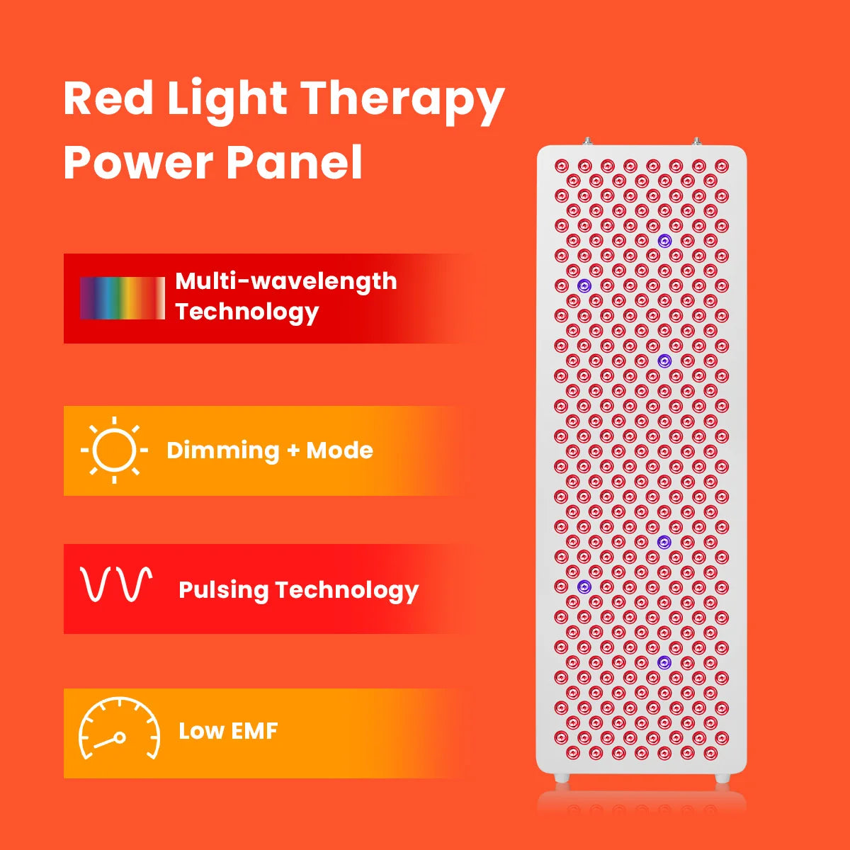 RL300MAXPT 480nm 1060nm  Red Near far Infrared Light Therapy Red led Light device panel pdt light therapy 1500W