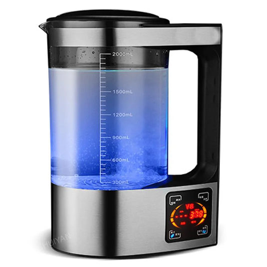 2L Electric Hydrogen Rich Water Kettle Water Ionizer Machine Water Filter Drink Hydrogen Water Generator For Home
