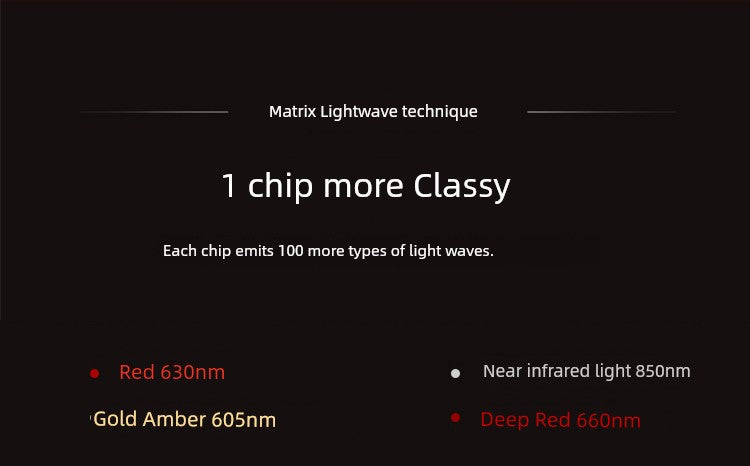 Koshijia Skin Rejuvenation Red Light Beauty Instrument Mask