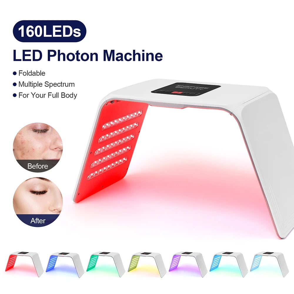 7 Colors LED Photon Machine Skin Moisturizing Nano Spray LED Face&Body SPA Skin Care Beauty Mask