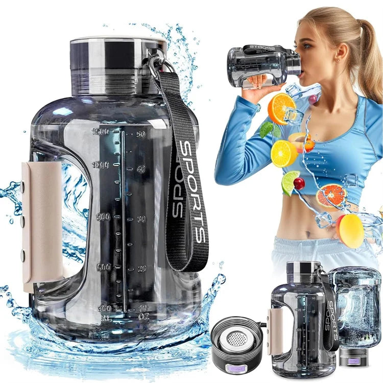 1.5L Hydrogen Water Bottle Hydrogen Rich Drinkware Rich Molecular Hydrogen Water Generator Travel Fitness Sports Water Bottles