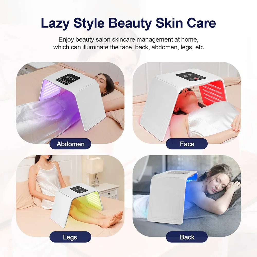 7 Colors LED Photon Machine Skin Moisturizing Nano Spray LED Face&Body SPA Skin Care Beauty Mask