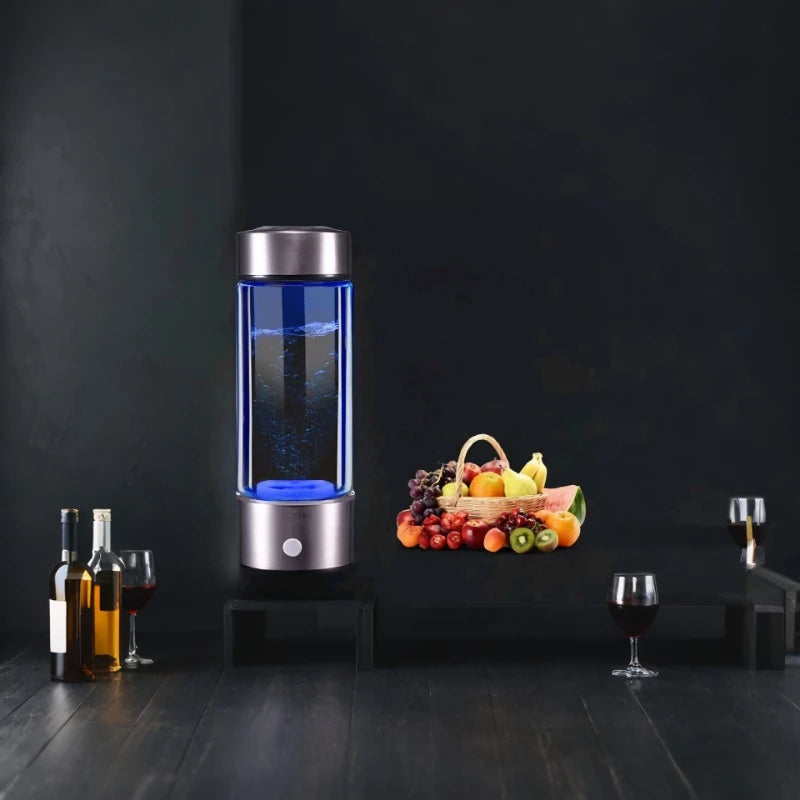 430ml Hydrogen Water Bottle Filter Ionizer Generator Maker Energy Healthy Anti-Aging Alkaline Water Cup