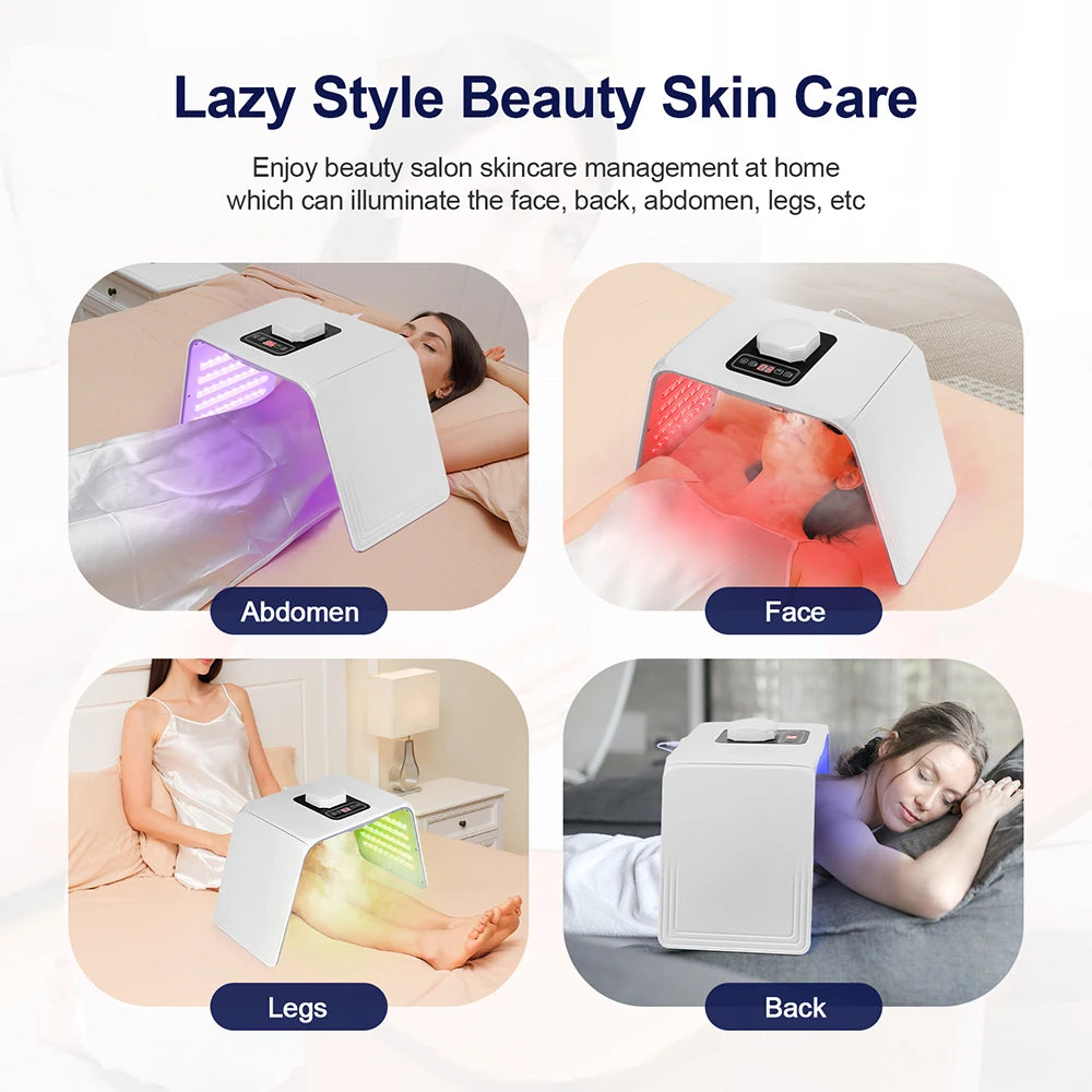 7 Colors LED Photon Machine Skin Moisturizing Nano Spray LED Face&Body SPA Skin Care Beauty Mask